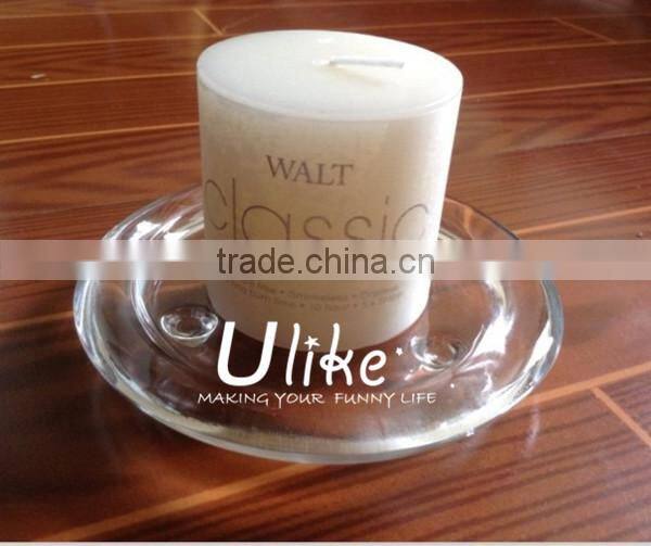 yellow decoration household candle scented glass candle led candle light