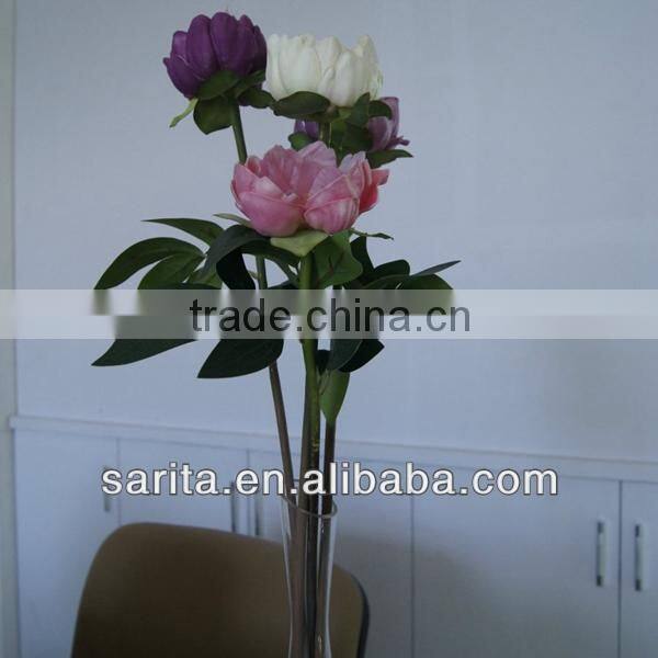 beautiful and quality artificial real touch peony
