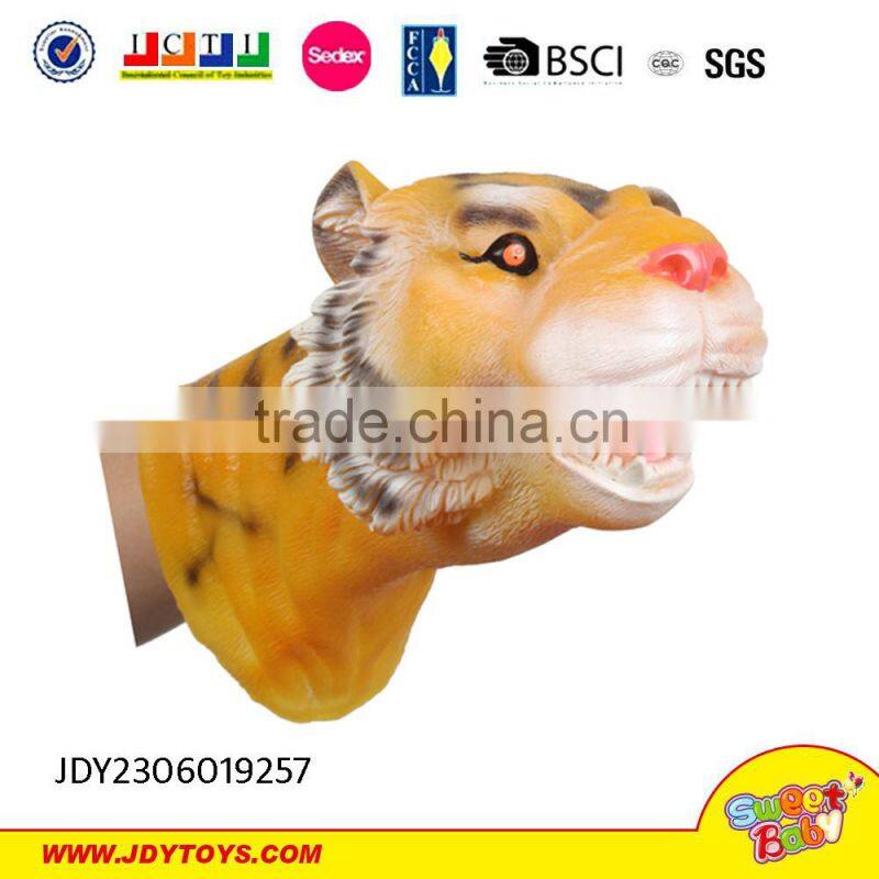 Hot selling Triceratops finger puppet finger toys for the kids