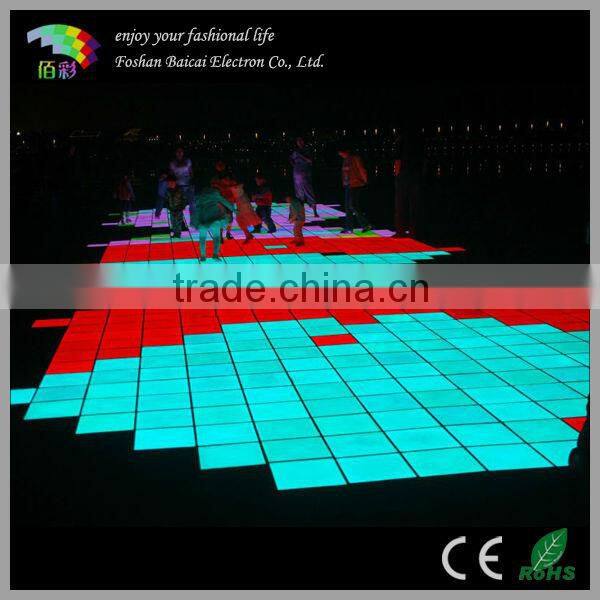 interactive led dance floor BCR-001F