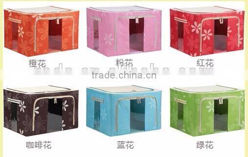 Good quality large capacity storage bag with four steel support