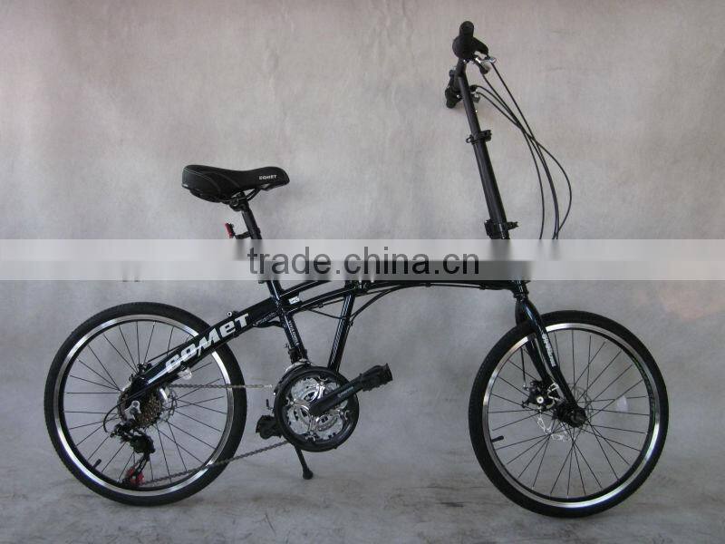 20 Aluminium Alloy 18 Speed Folding Bike with RS35 Shifter