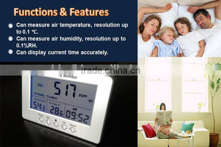 wireless air quality monitor sensore di co2 sensor
