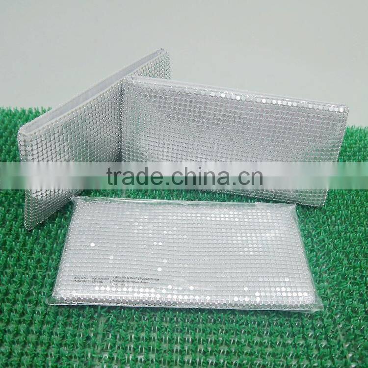 2016 China wholesale cosmetic bag shining beads makeup bag lady nice bag