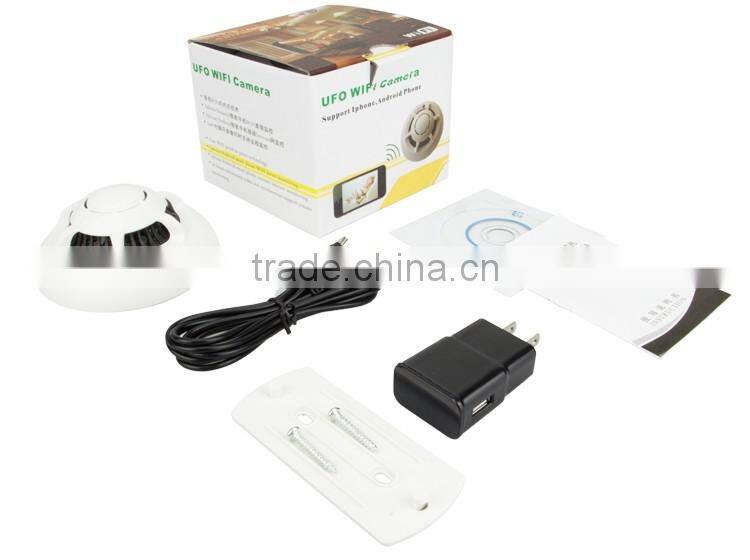 Vitevision well concealed Smoke alarm detector design wifi wireless wall Hidden camera