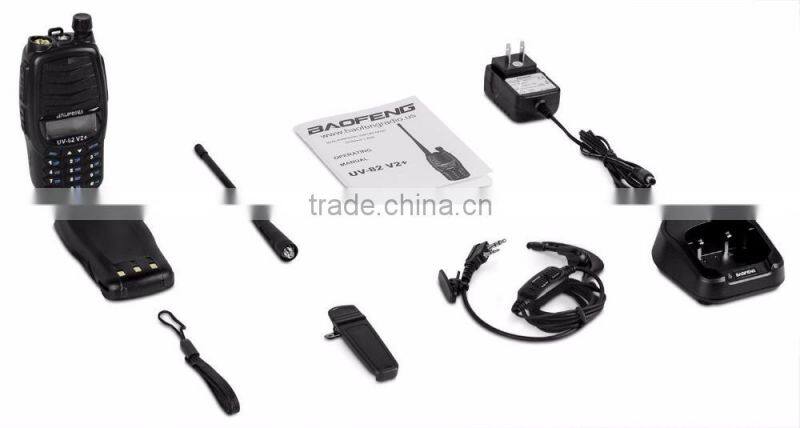 Baofeng UV-82 V2+ TRI-POWER 8 Watt Two Way Dual-Band HAM Radio UHF/VHF FM