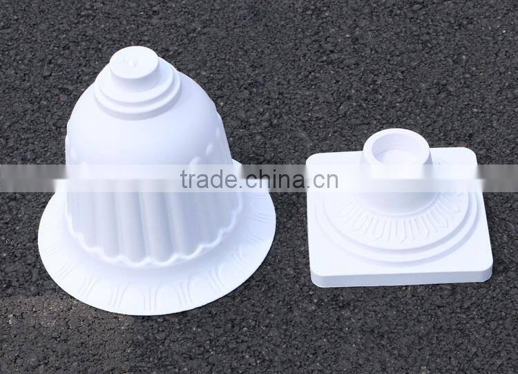 Elegant wedding flower pillar stage decoration flower tall vase for hotel event party