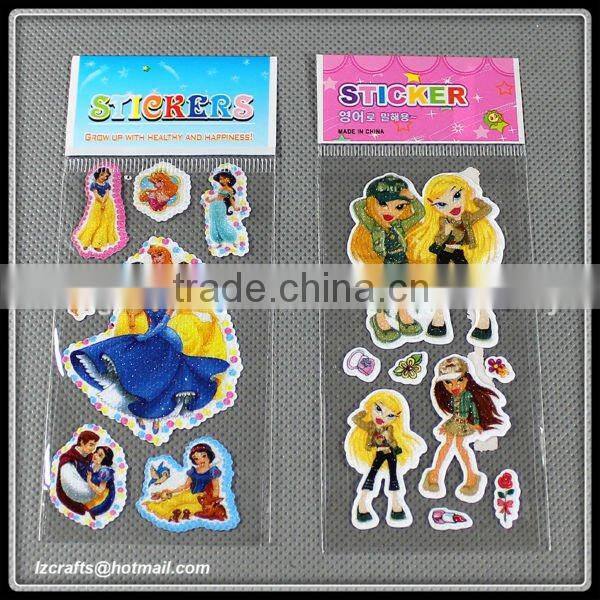 reflective puffy sticker