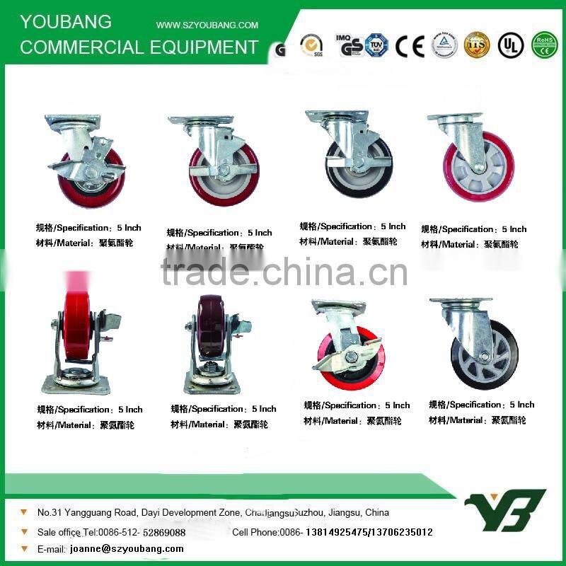 HOT SALE! Top quality wheels for supermarket trolley