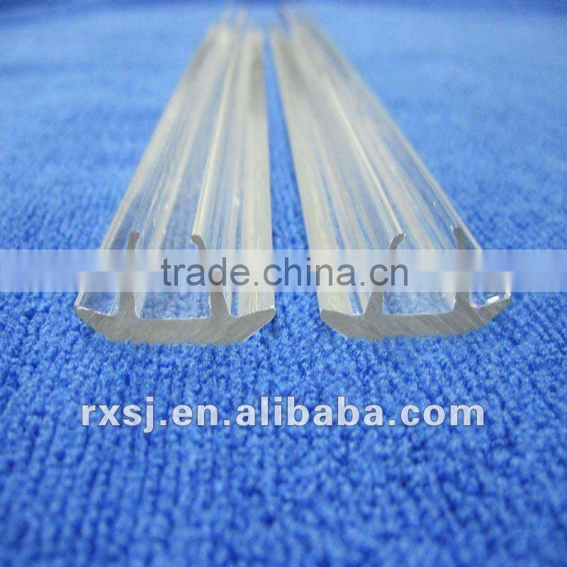 transparent PVC extrusion parts
