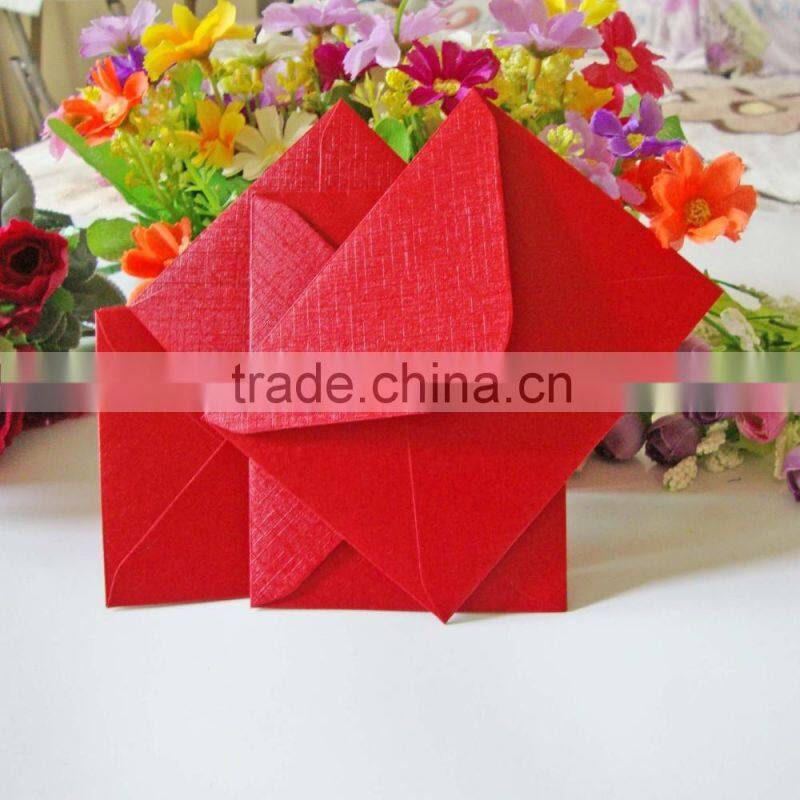 Wholesale china price mini gift envelope for gift card thank you card