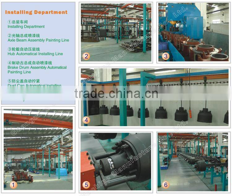 HJ Semi Trailer Bogie Suspension System