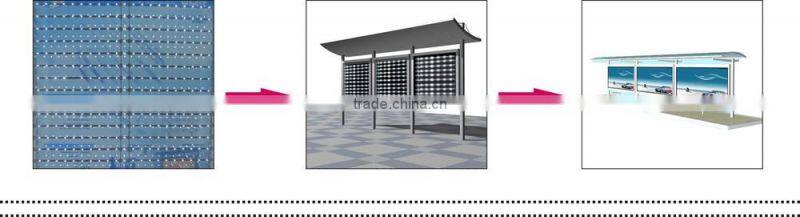 2.8w single side rolling straight LED curtain light for light box