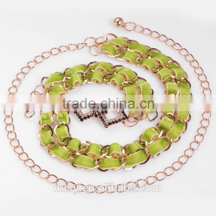 High quality hook link decorative metal ball chain ornament for bags Brightness F1-80021