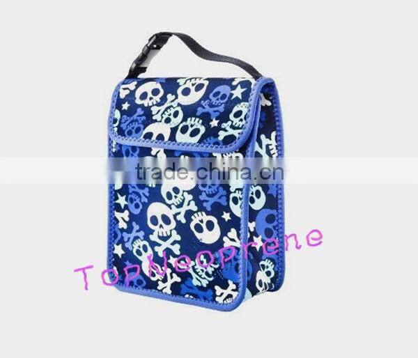 OEM custom insulated cooler bag fabric for take away/promotional red breast milk cooler bag