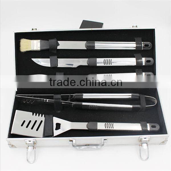 Durable stainless steel bbq tools set