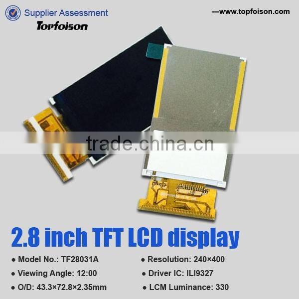 2.8inch IPS Wide view high resolution 240*320 driver ILI9340L