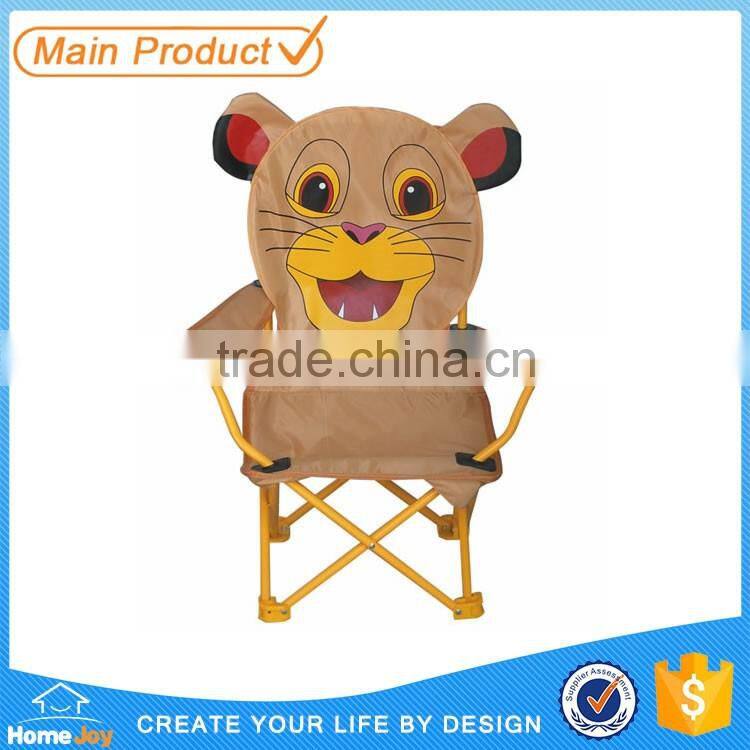Cute kids camping arm chair, folding beach chair