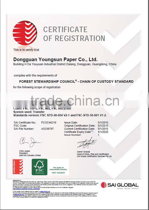 14gsm MG white tissue paper