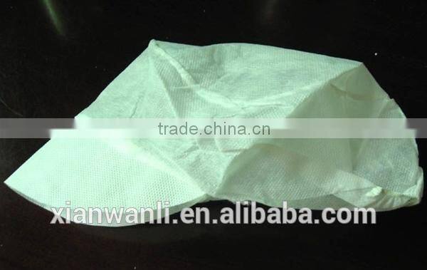 PP nonwoven disposable peaked cap/snood cap with peak