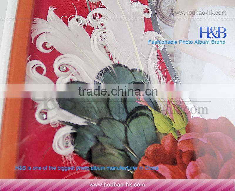 Red Indian Wedding Album Design Handmade Wedding Album