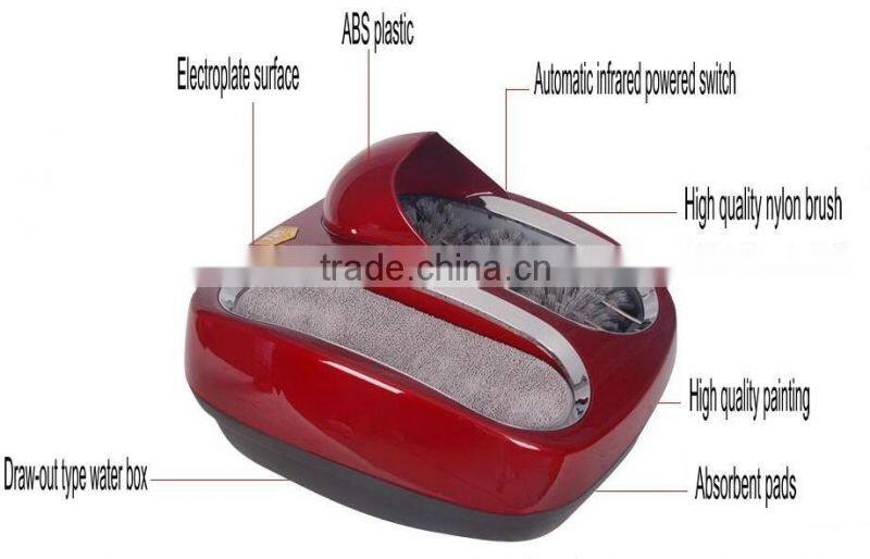 ECOZONE Hot selling 2016 motorized shoe cleaners