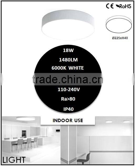 Hot Selling New Product for 2015 led downlight retrofit dimmable led recessed light 12W
