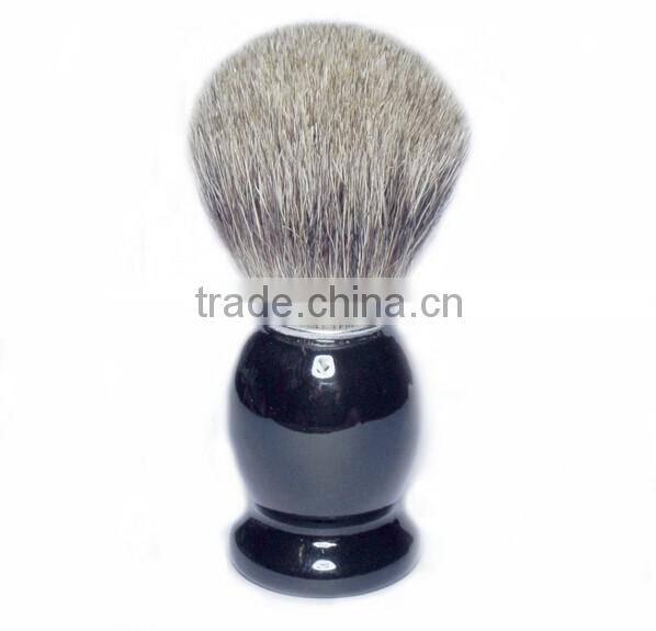 Cool Black Wooden Handle Shaving Beard Brush