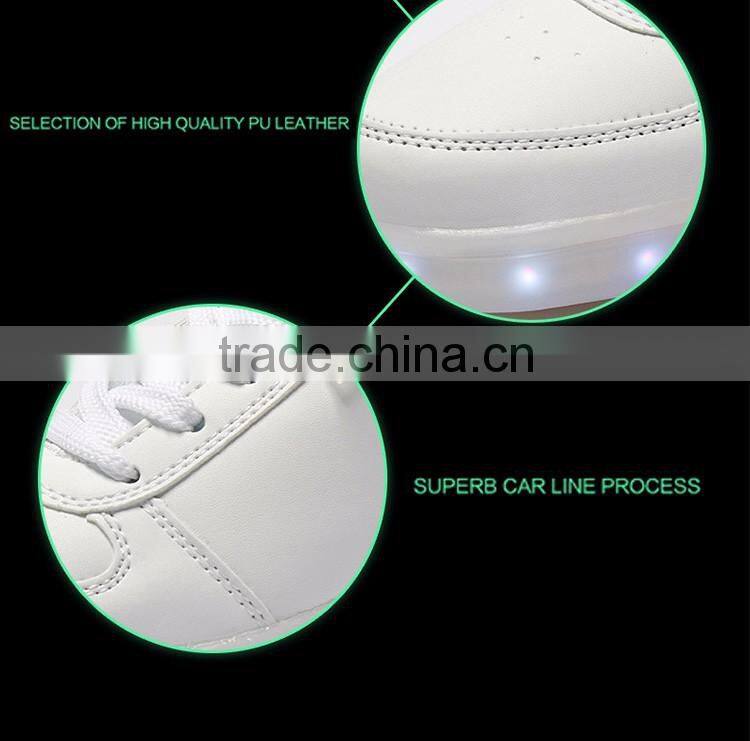 Adults soft wearing LED Luminous sports leisure shoes