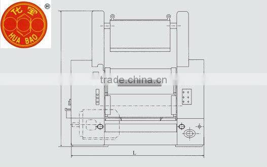 YS260 hydraulic triple roll mill for UV ink
