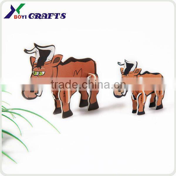 Made in China Kids Toy Giraffe 3D Animals Puzzles