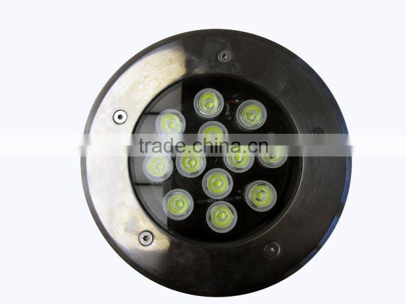 12W RGB Outdoor IP68 waterproof underground light lanscape led light