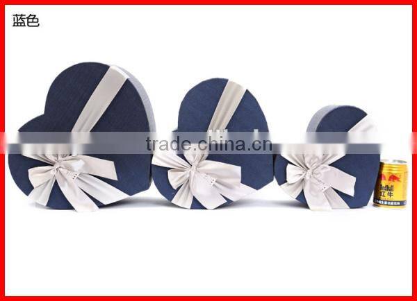 Hot Sale Bow Tie Cardboard Paper Heart Shaped Chocolate Gift Box Manufacturer China