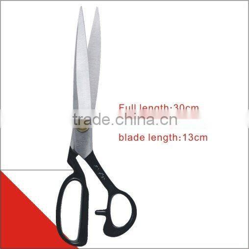 LDH-BW300 Fresh Design Alloy Steel Blade 12 Tailor Scissors With Pvc Coating Handle
