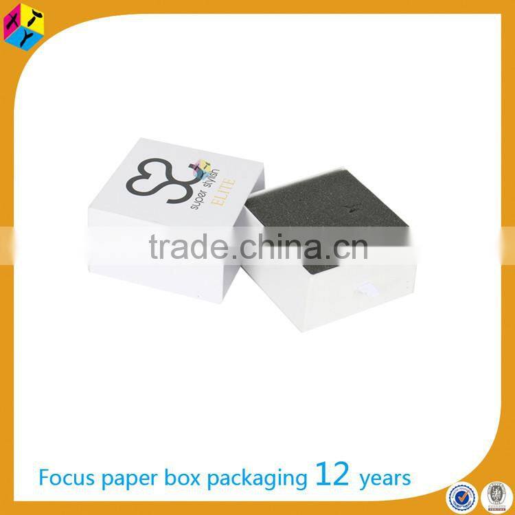 custom with logo small cardboard ring packaging box