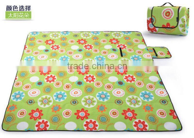 Promotional Polyester Fleece Picnic Camping Floor Fleece Mat