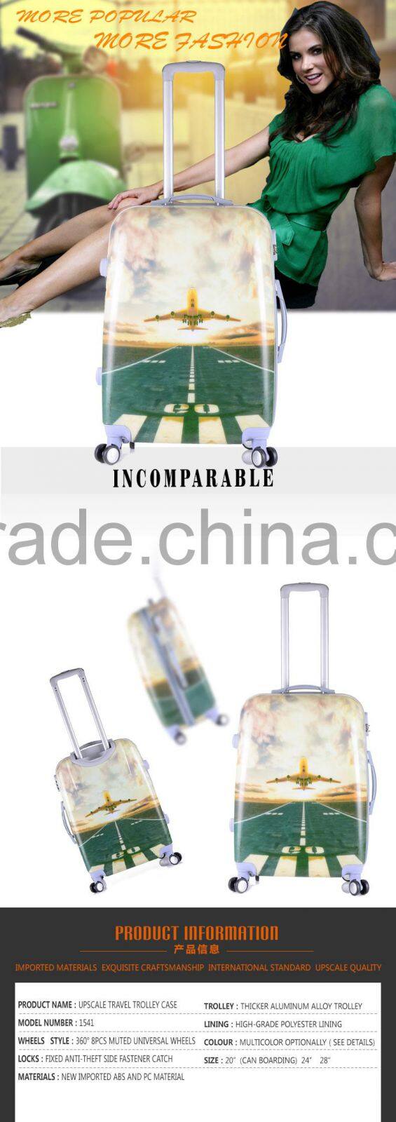 abs/pc decent trolley cases suitcase luggage