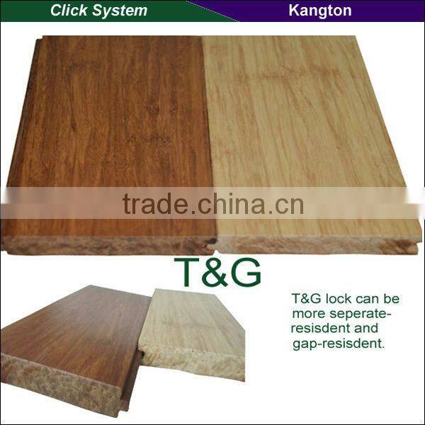 T&G bamboo flooring carbonized vertical bamboo flooring