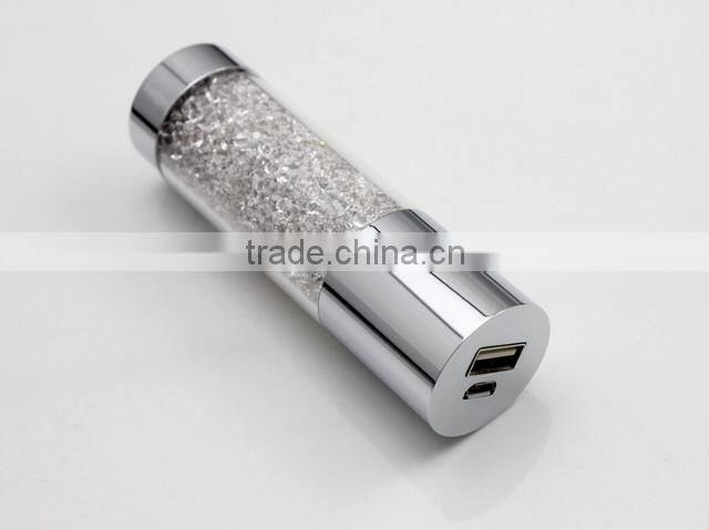 Private model crystal power bank manufacturer in shenzhen factory transparent power bank