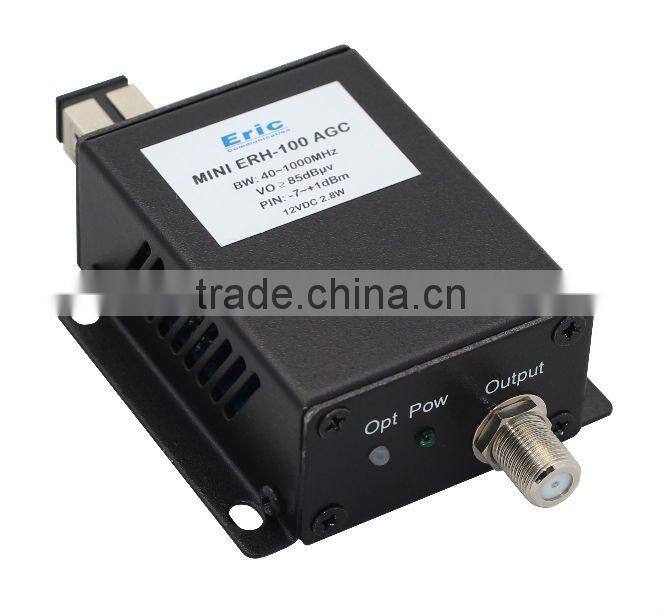 high quality Mini FTTH AGC Fiber Optic Receiver micro optical receiver