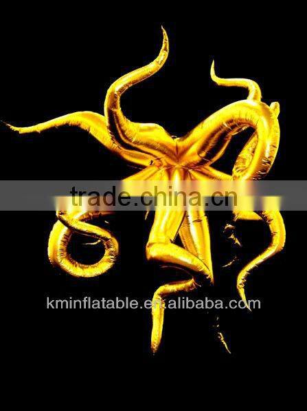 pink inflatable star