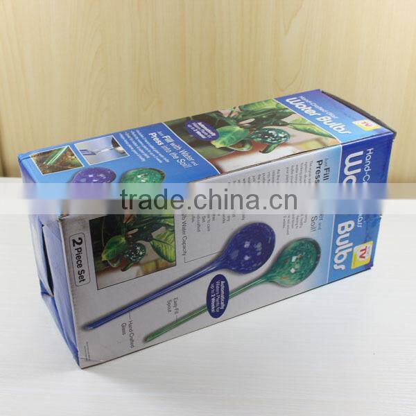 2016 factory glass watering globes for plants/plant watering balls