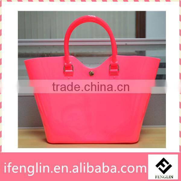 stylish pvc handbag custom crystal clutch bag for woman