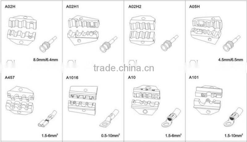 LSD High Quality Multi-functional Pneumatic Air Powered Wire Terminal Crimping machine Am-10 crimping tools