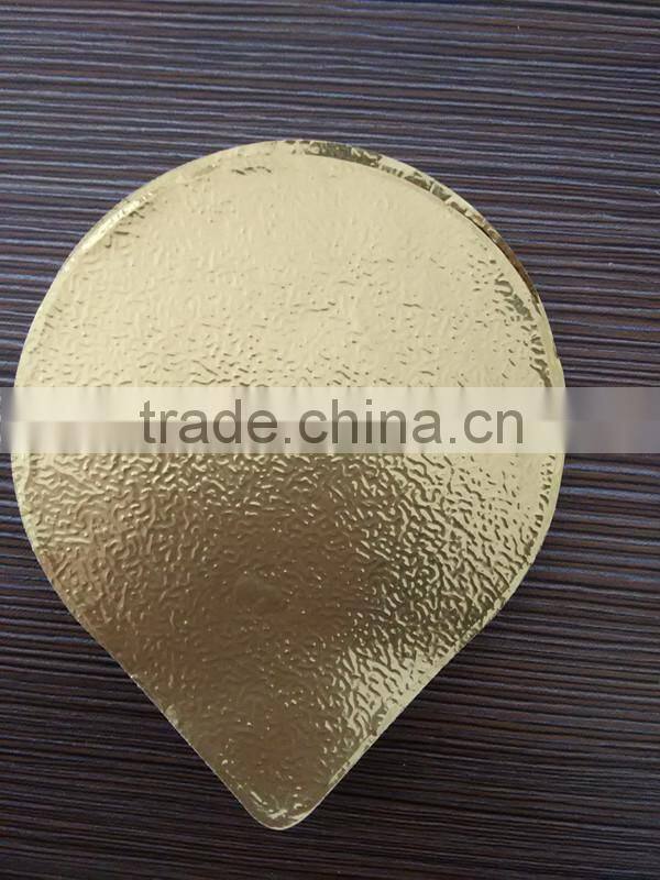 hot sell printed easy peelable plastic pet/cpp lid film for pp cups