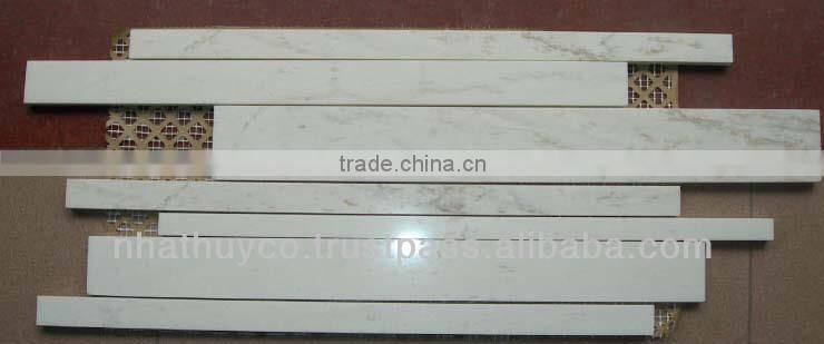 Yellow Marble mosaic tiles
