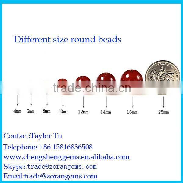 12mm natural round white agate carved Chinese letter beads for jewlery