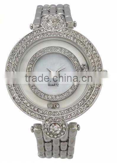 hot sale cool alloy bracelet diamond watches