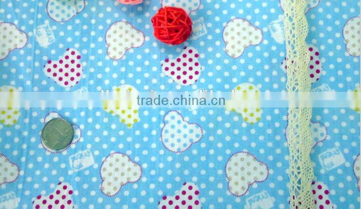 China factory digital print quilting cotton twill fabric ,100% Cotton Cambric Printed Fabric For Dress