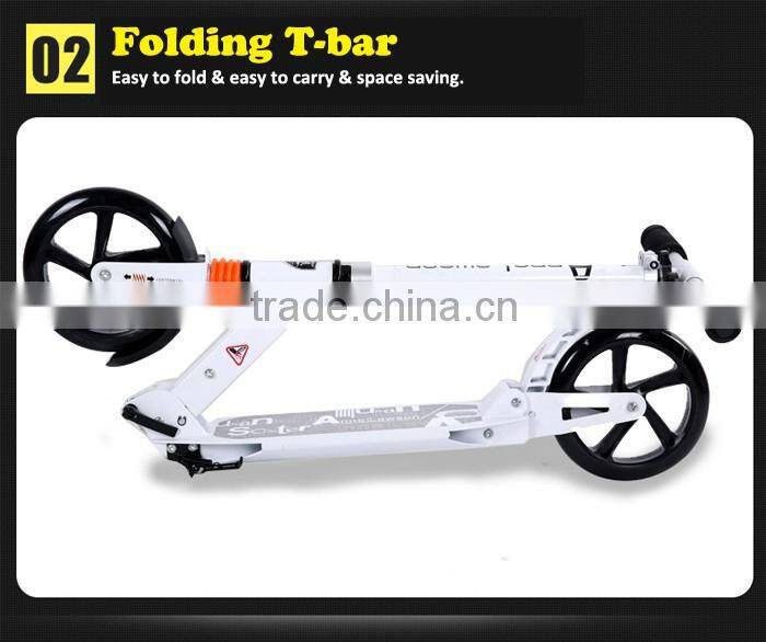 CE/EN approved adult age double suspension 100%aluminum adult mini scooter